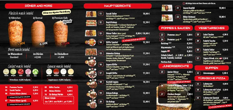 menu 0 of Cappadocia Bistro & Schnellrestaurant