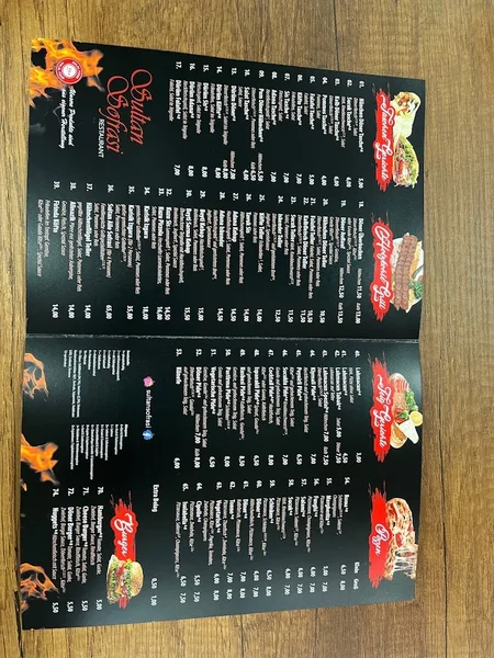 menu 0 of Restaurant Sultan Sofrasi