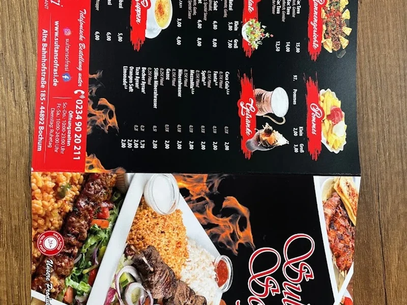 menu 1 of Restaurant Sultan Sofrasi