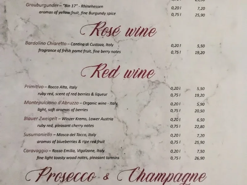 menu 1 of Leib & Seele