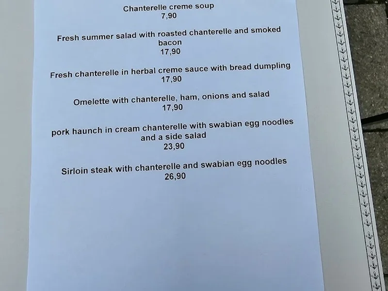 menu 2 of Gasthaus Isarthor