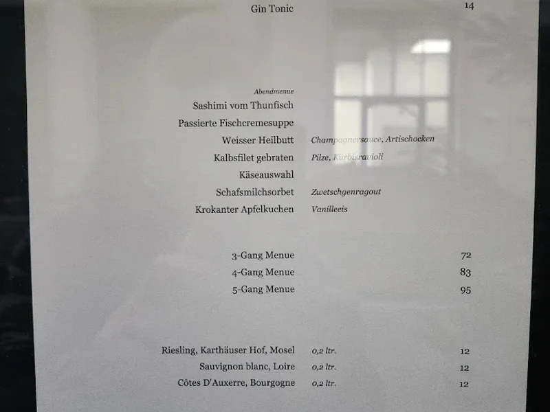 menu 0 of Louis Cuisine