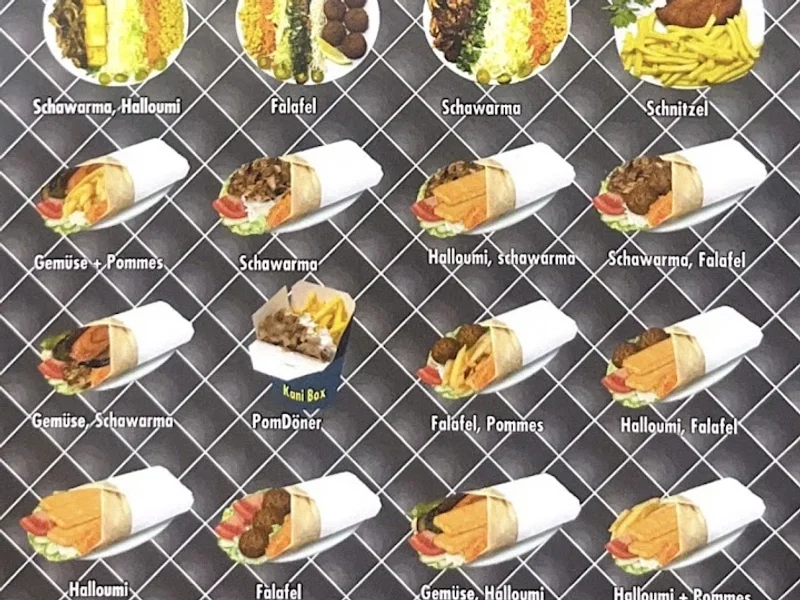 menu 0 of Kani Imbiss - Shawarma - Falafel - Vegan