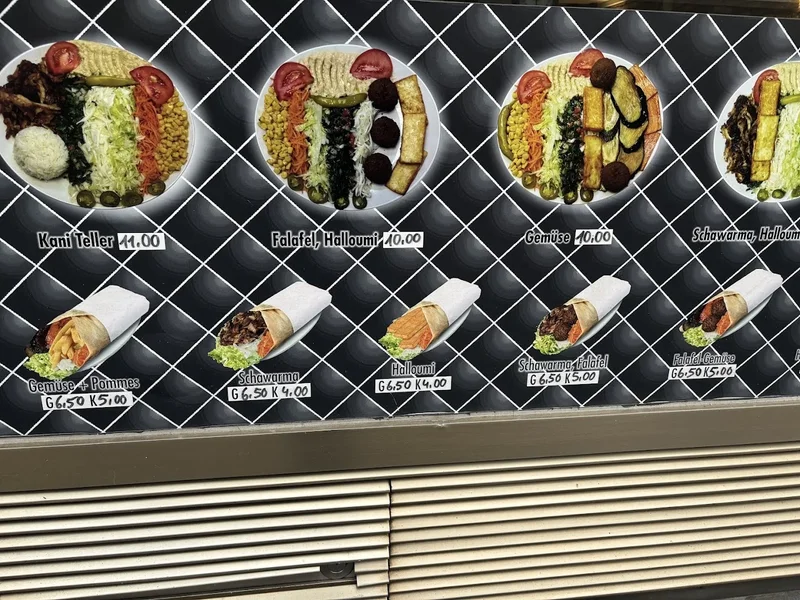 menu 1 of Kani Imbiss - Shawarma - Falafel - Vegan