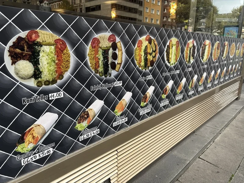 menu 2 of Kani Imbiss - Shawarma - Falafel - Vegan