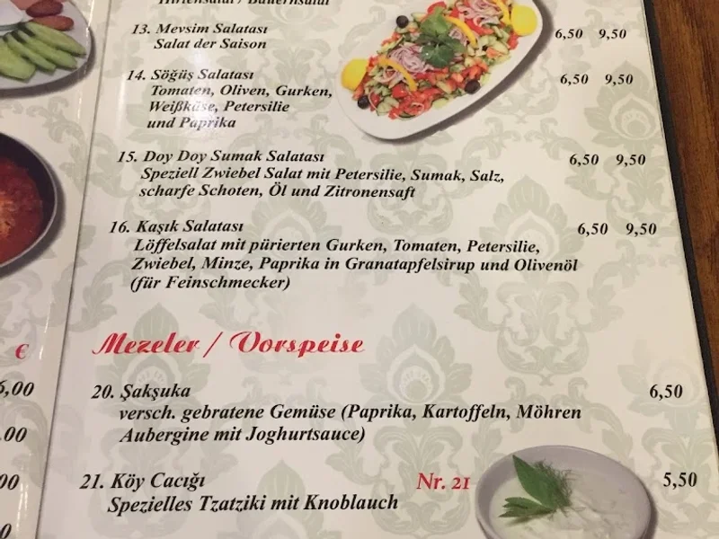 menu 2 of Öz Harran Doy Doy