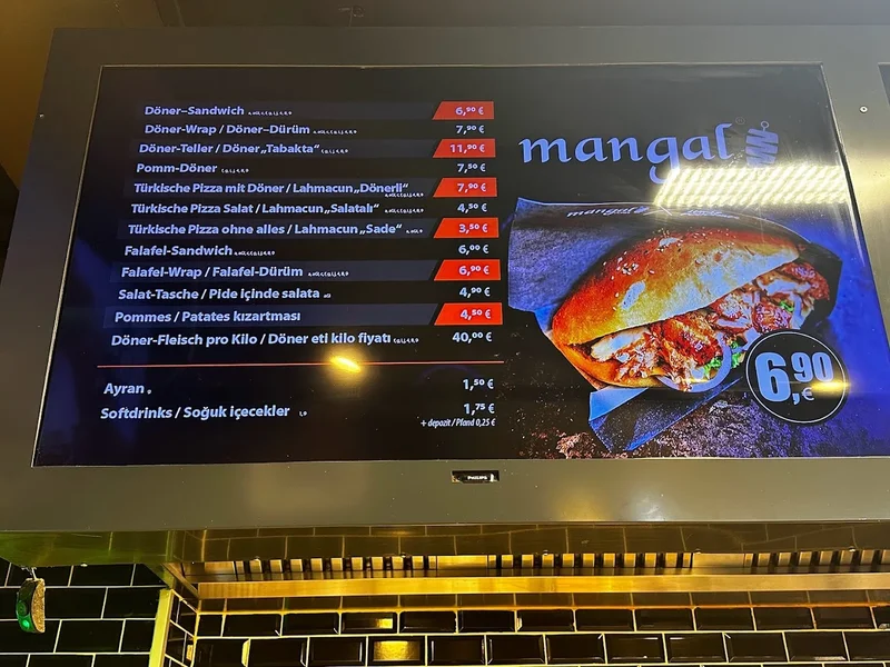 menu 0 of Mangal Döner Weidengasse