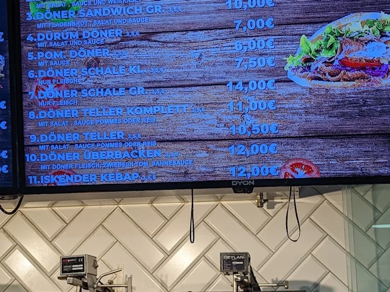 menu 0 of Döner Land