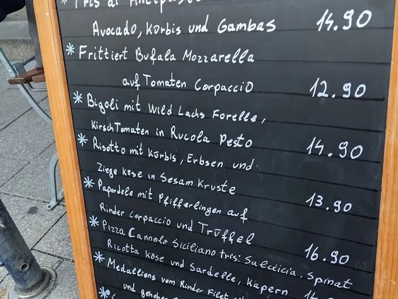 menu 0 of Trattoria Il Cigno