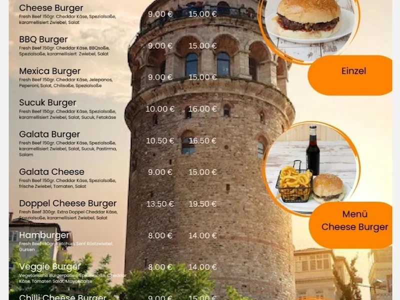 menu 0 of Burger Galata& Kokereç &Adana
