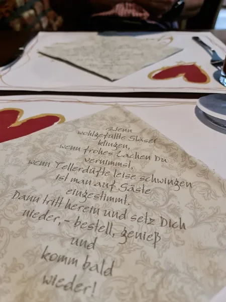 menu 1 of Restaurant Adria