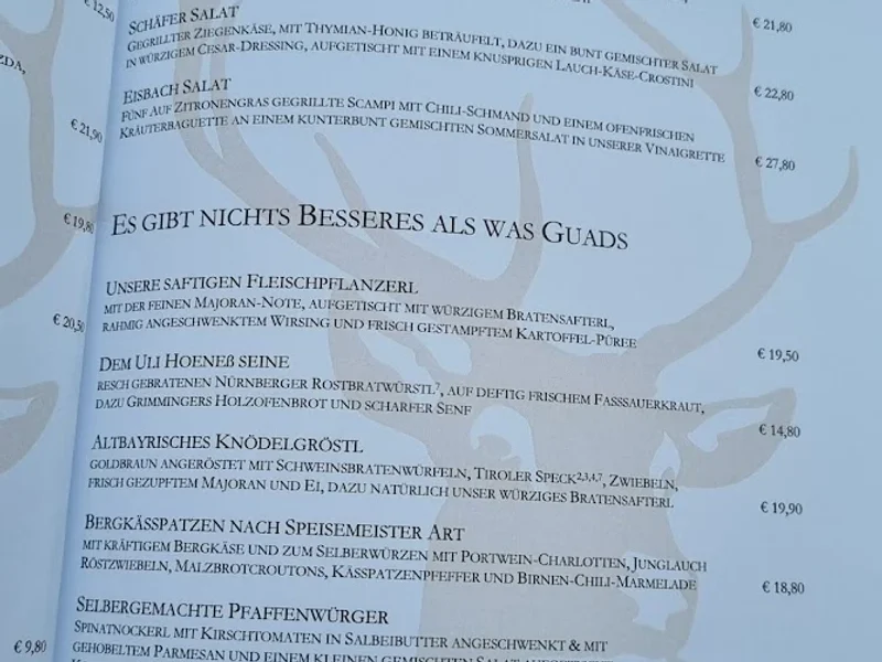 menu 0 of Harlachinger Jagdschlössl