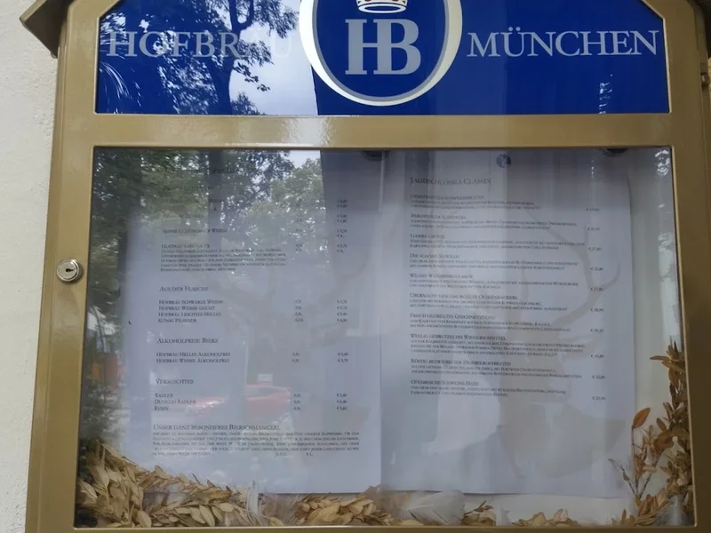 menu 2 of Harlachinger Jagdschlössl