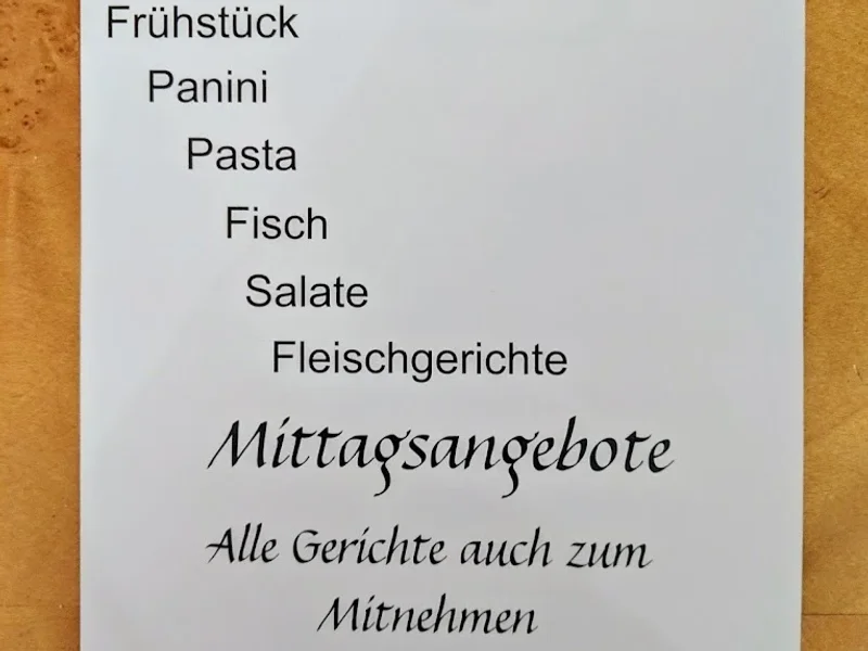 menu 0 of Caffè & Cucina Sorriso