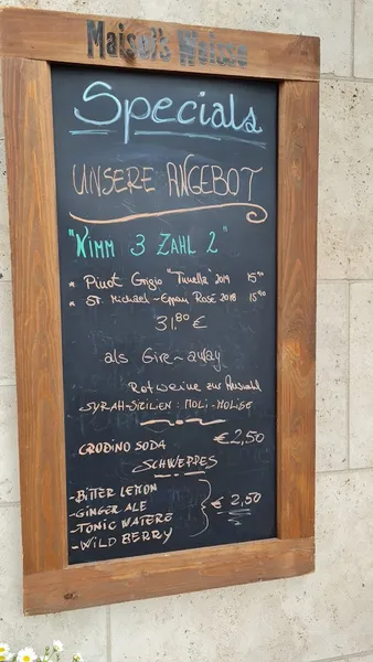 menu 1 of Cron am Hafen