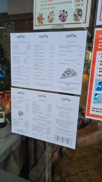 menu 2 of Cron am Hafen