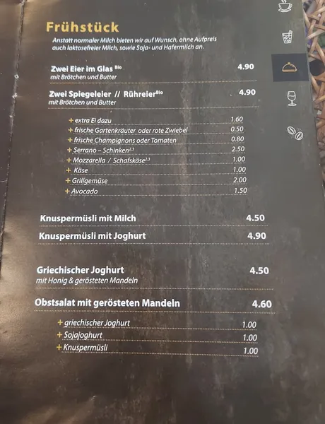 menu 2 of Amélie's Wohnzimmer - Frankfurt am Main