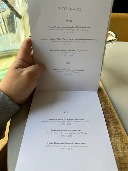 menu 0 of Maingold - Frankfurt am Main