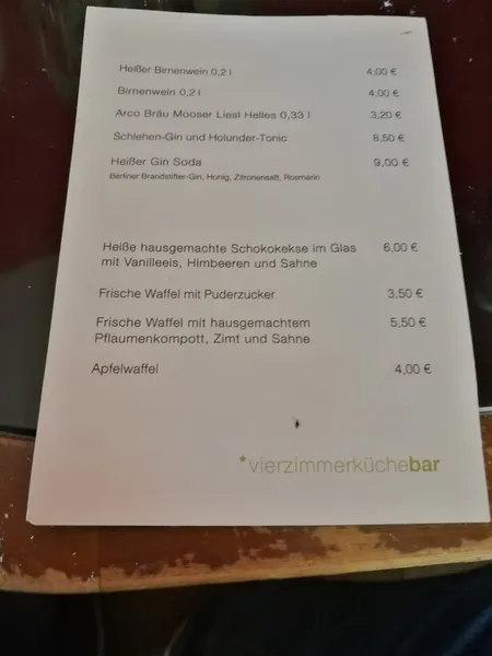 menu 1 of Maingold - Frankfurt am Main