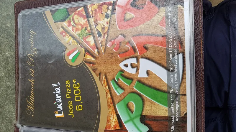 menu 1 of La Lucania II