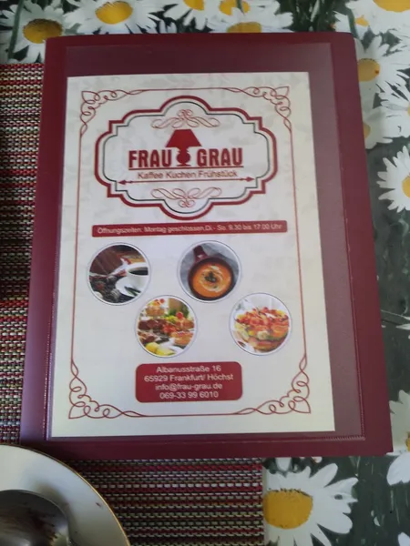 menu 2 of Frau Grau