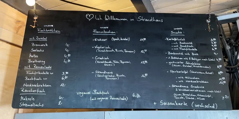 menu 2 of Brücke 10 im Strandhaus