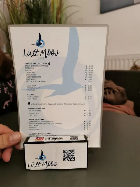 menu 1 of Café Lütt Mööv