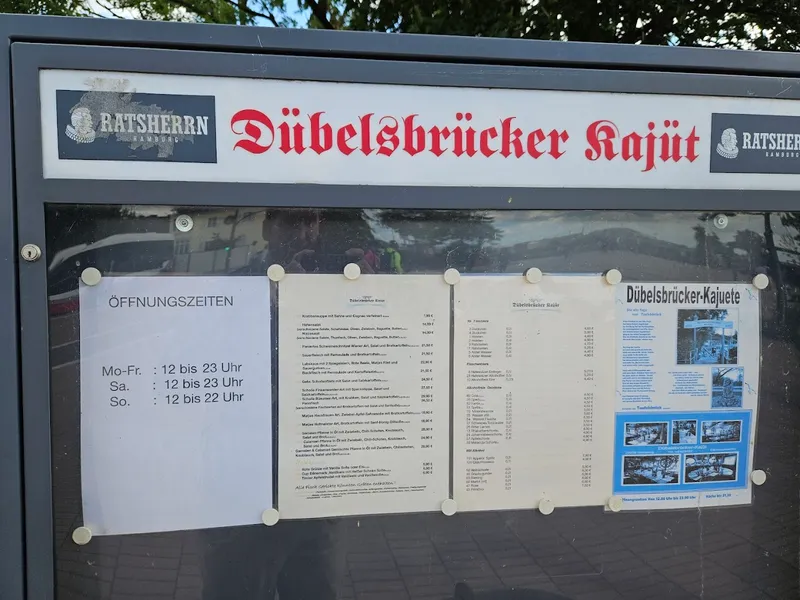 menu 2 of Dübelsbrücker Kajüt