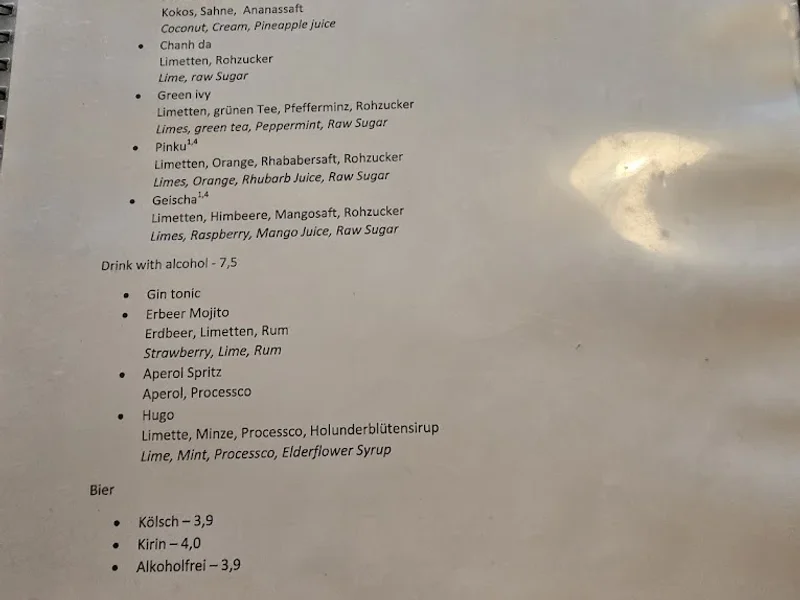 menu 2 of Kuchi Mami