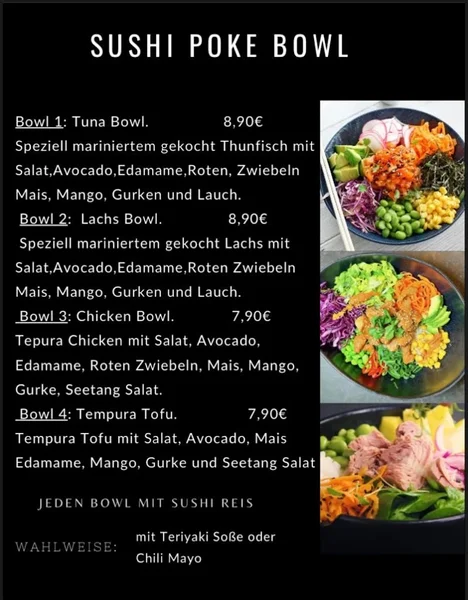 menu 2 of Papa Mi - Asian Fusion Restaurant & Sushi Köln Innenstadt