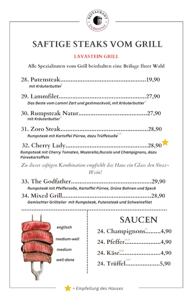 menu 0 of Restaurant Dubrovnik