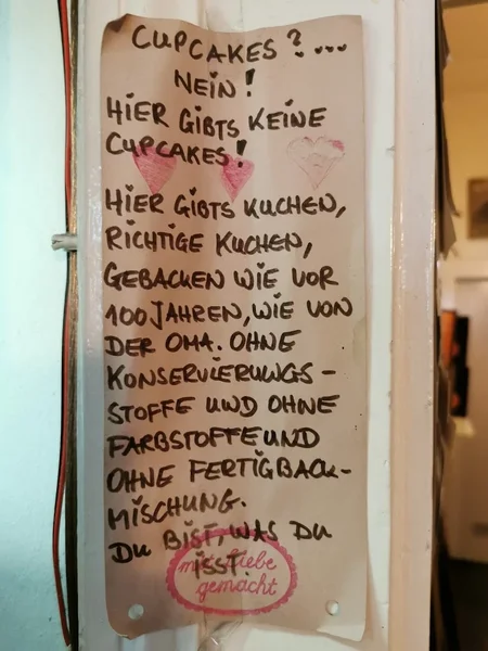 menu 2 of Café Fräulein