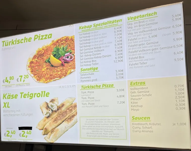 menu 0 of Sel Kebap's