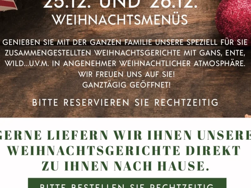 menu 2 of Truderinger Waldwirtschaft