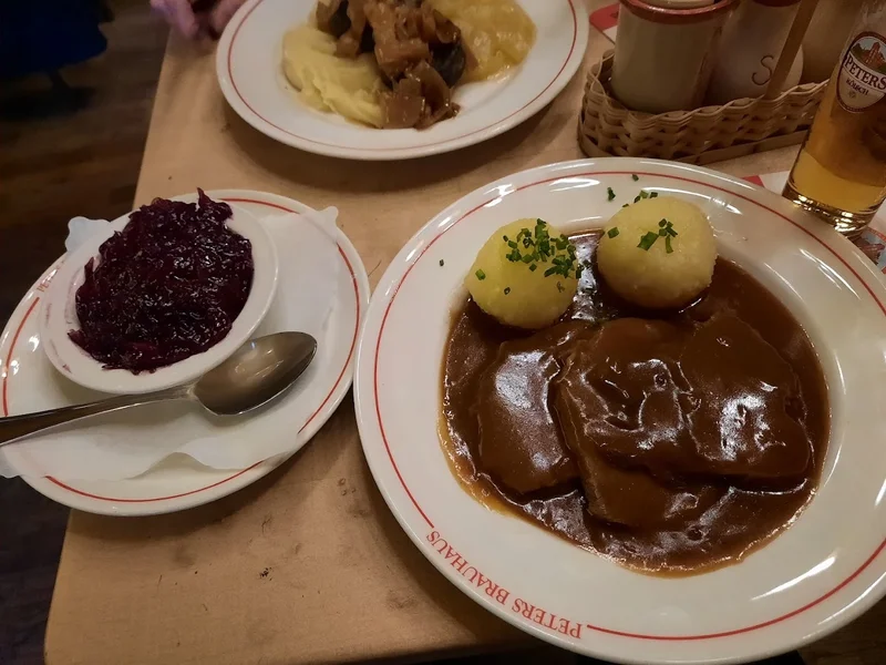 menu 2 of Peters Brauhaus
