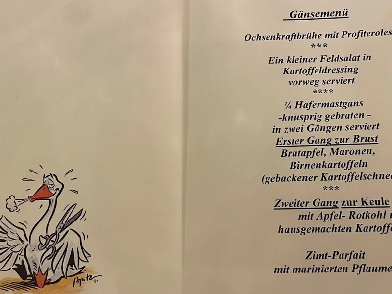 menu 0 of Em Krützche
