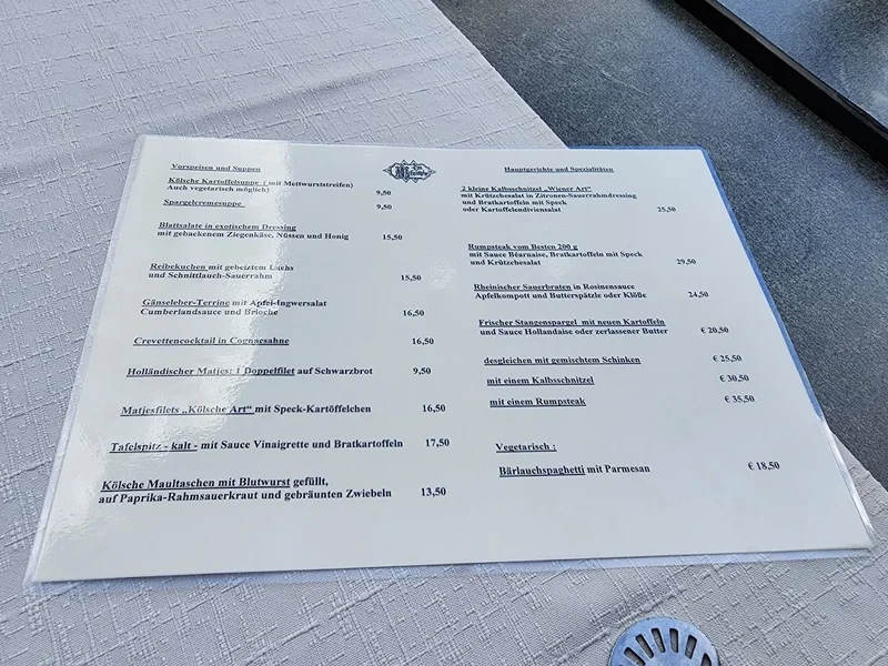 menu 1 of Em Krützche