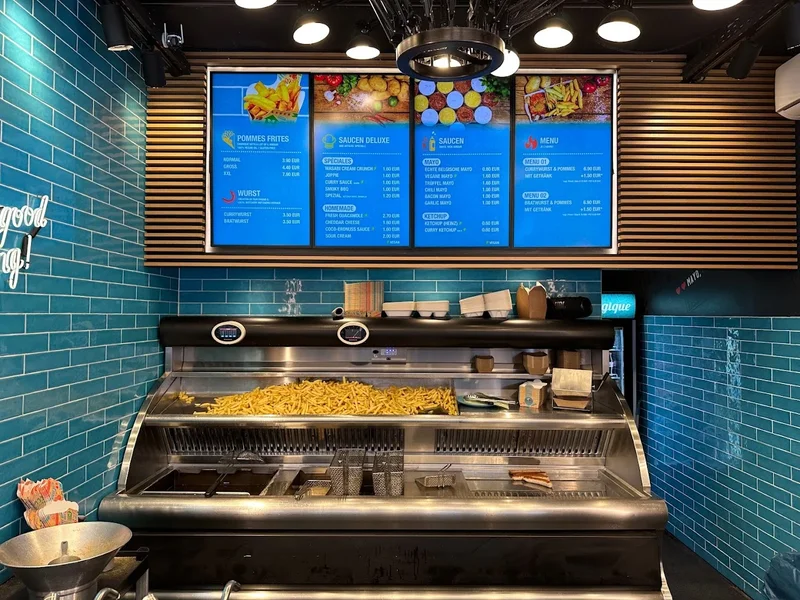 menu 2 of Frites Belgique