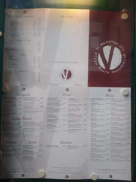menu 1 of Ristorante-Pizzeria Il Valentino