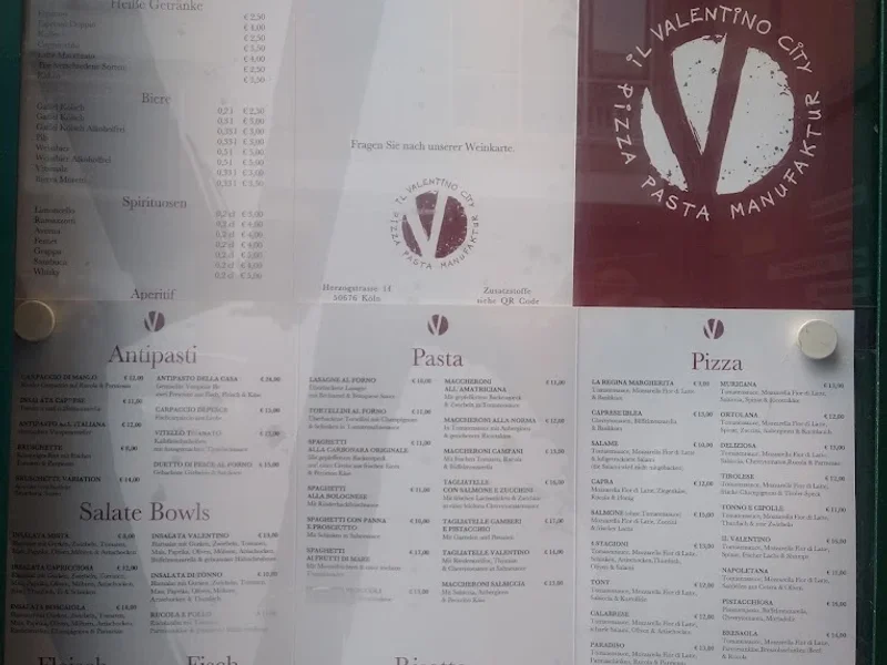 menu 1 of Ristorante-Pizzeria Il Valentino