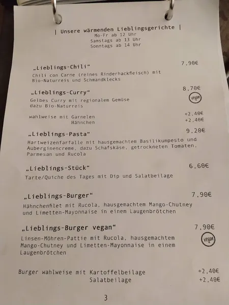 menu 2 of lieb.es