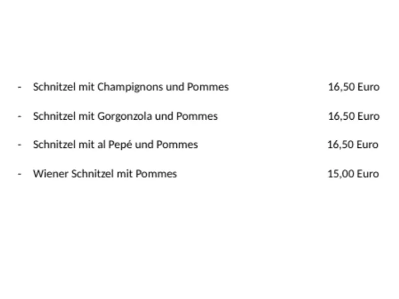 menu 2 of All Angolo