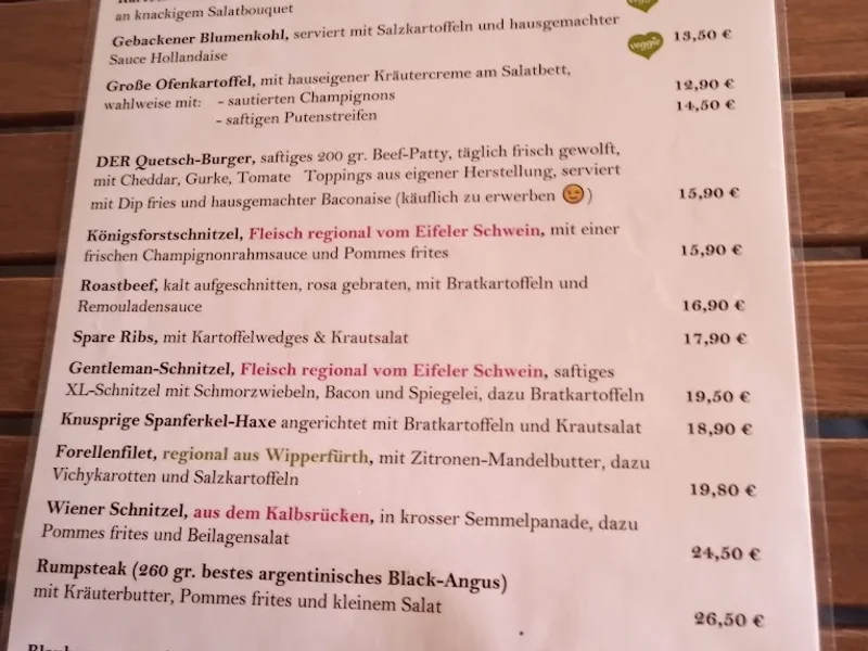 menu 0 of Brauhaus Quetsch
