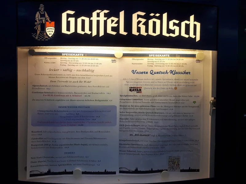 menu 2 of Brauhaus Quetsch