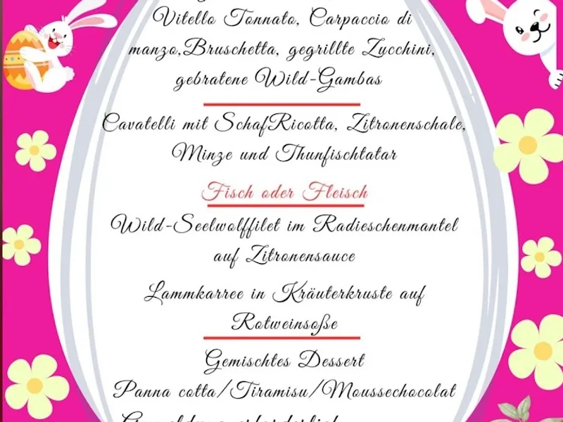 menu 0 of Da Francescone Restaurant