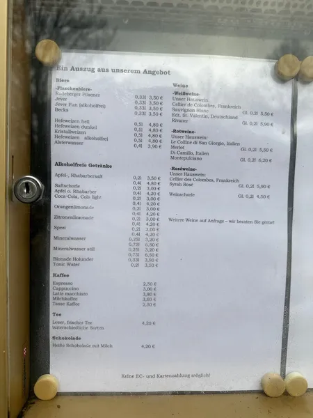 menu 0 of Käthners 23