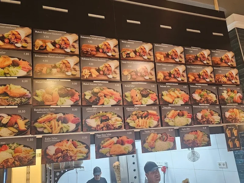 menu 1 of Aladdin Imbiss Köln