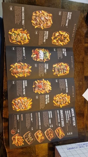 menu 2 of Frittenwerk Köln