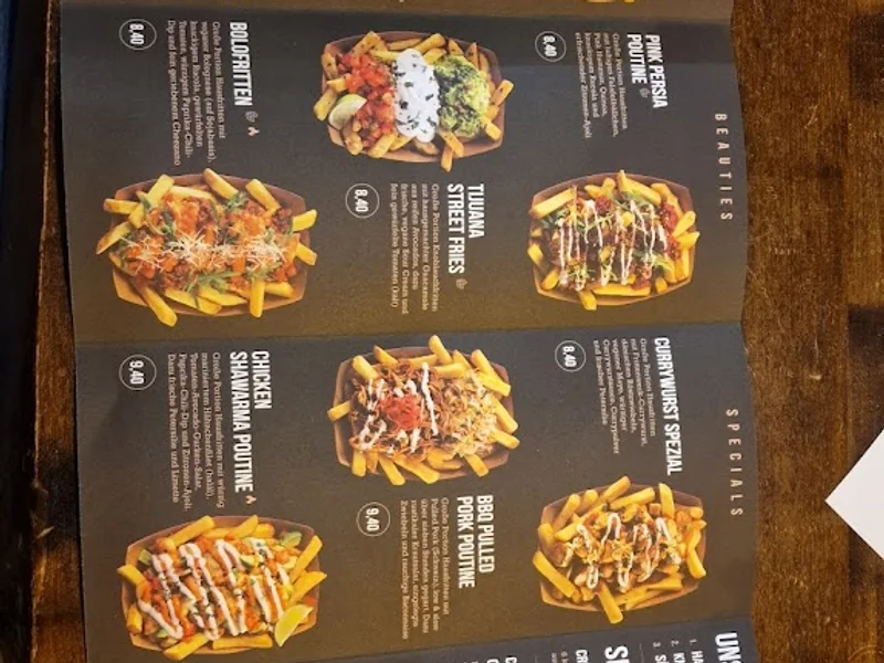 menu 2 of Frittenwerk Köln