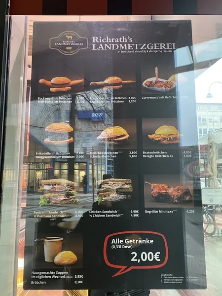menu 0 of Mahlzeit – Richraths Landmetzgerei Imbiss